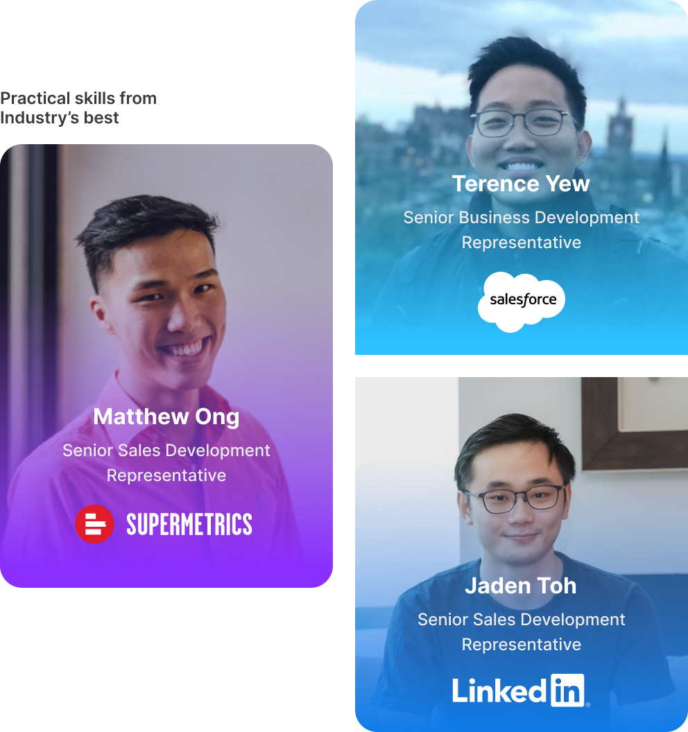 Sales School Singapore instructors
