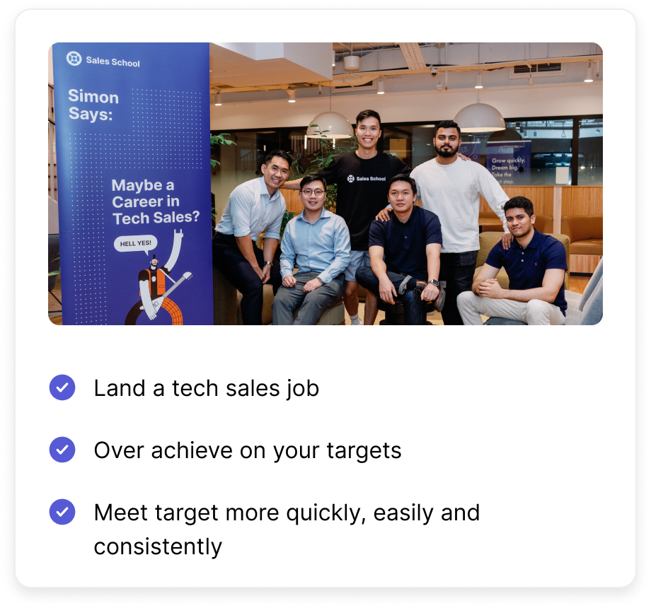 Singapore Tech Sales Courses