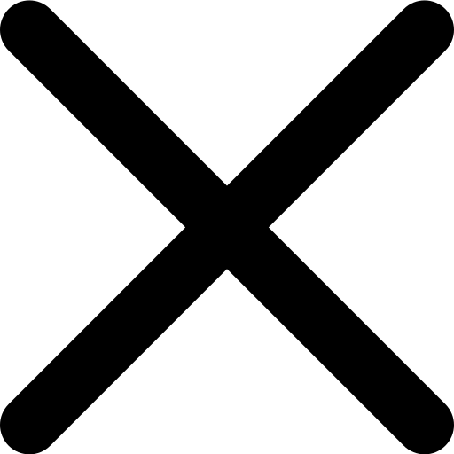 black cross icon